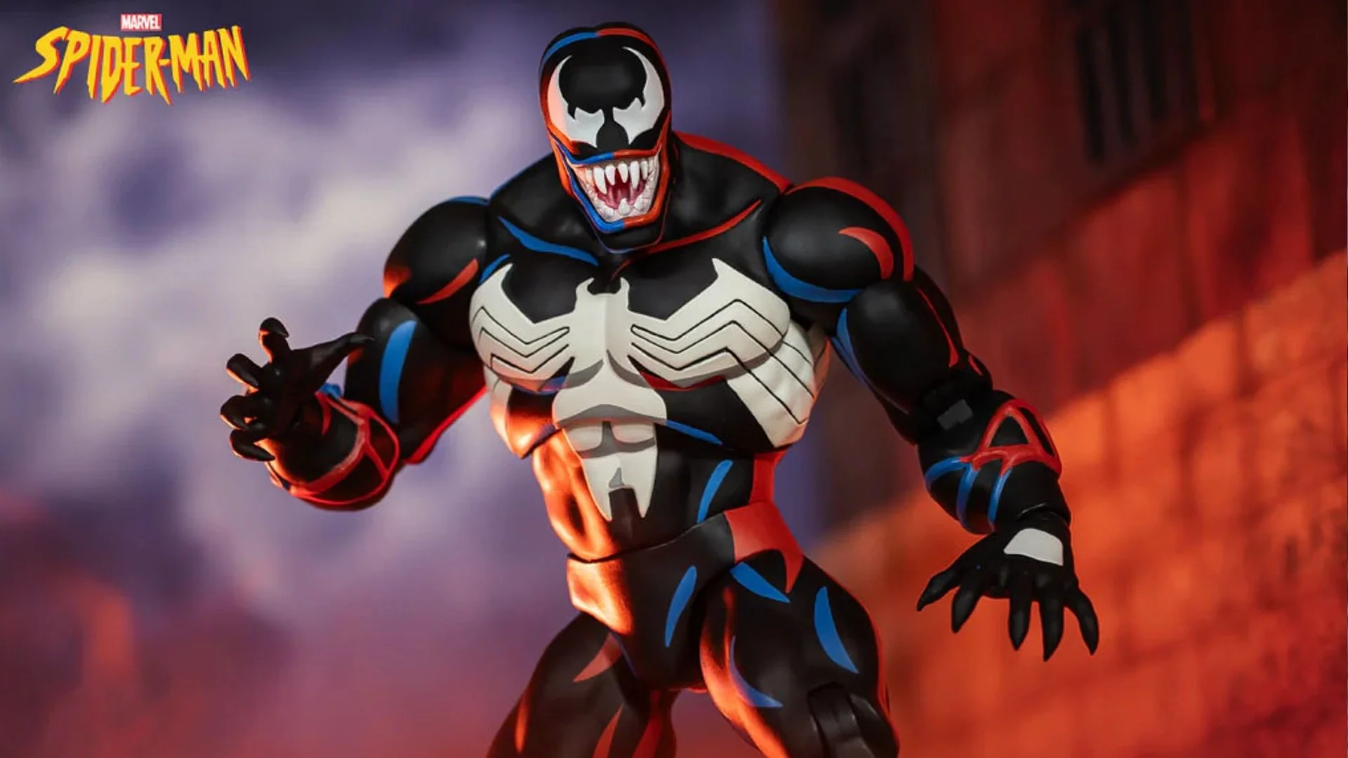 SPIDER-MAN: THE ANIMATED SERIES Venom Action Figure From Mondo